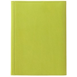 Oil Pull Up Leather Book Cover (S) Paperback Version Size Paperback Book Size Leather Stylish Cute Simple Thickness Adjustable One Size Fits Most SL-O-002 (Light Green)