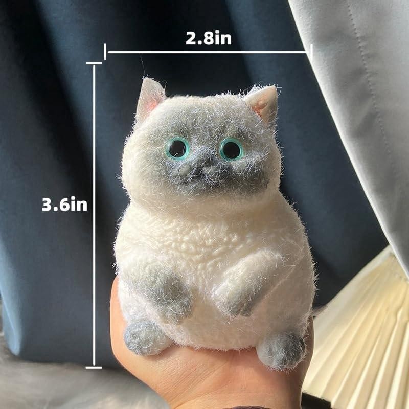 3D Soft Cat Soft Squeeze Toy Cute Soft Cat Finger