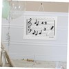 Operitacx Whiteboard Music Staff Boys and Girls Whiteboard Magnetic Erasable