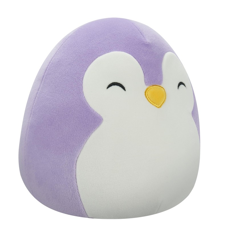 Squishmallows Original Peluche de 19 cm- Elle le Pingouin Violet