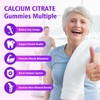 2 Packs High Absorption Calcium Citrate Gummies 1200mg - Bone