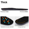 TIESTRA Thick Warm Insoles with Soft Lambskin Shoe Insoles and