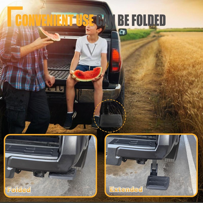 GSPSCN Tailgate Bedstep Rear Bed Step Replacement for Toyota Tacoma