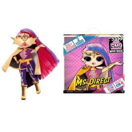 L.O.L. Surprise! OMG Movie Magic Ms. Direct Fashion Doll with 25 Surprises Including 2 Outfits, 3D Glasses, Movie Accessories,Toys for Girls Boys Ages 4 5 6 7+ Years Old,Multicolor