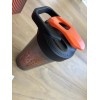 MTN OPS Blender Shaker Pre-Workout Protein Bottle Black Orange &
