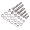 8 Sets Glvaner 5/16-18 x 4" Stainless Steel Hex Head