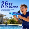 Hawdinoo Electric Water Gun Pistol with LED Lights, Sound Effects,