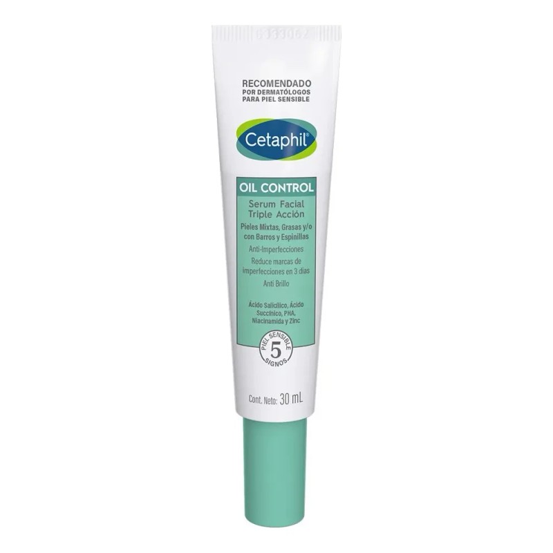 Cetaphil Oil Control Serum Facial 30ml Con Ácido Salicílico Grasa