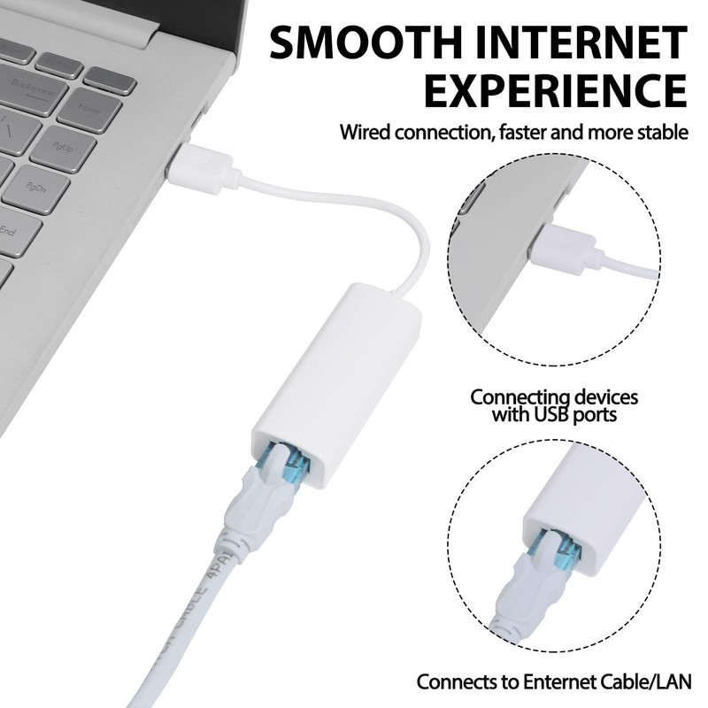 Netzwerkadapter USB Ethernet (LAN), Netzwerkadapter USB 2.0 auf Gigabit Ethernet