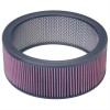 Summit Racing Reusable Cotton Gauze Air Filter Element Round 14"