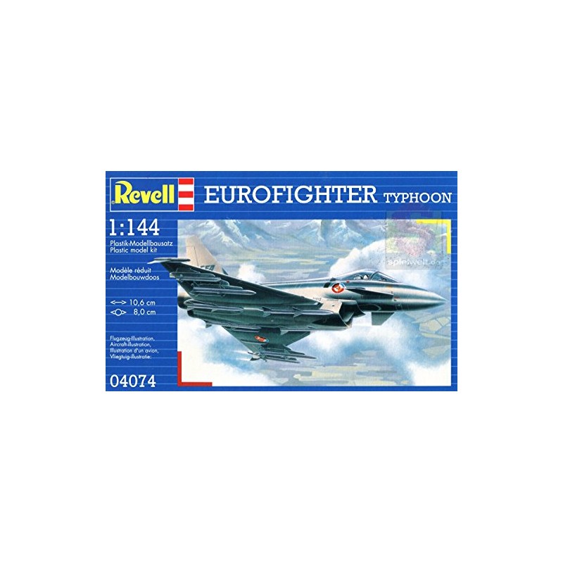 Revell Modellbausatz 04074 - Eurofighter Typhoon im Maßstab 1:144