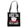 Canasta Player Red 3s Cards with Point Values Canasta Tote