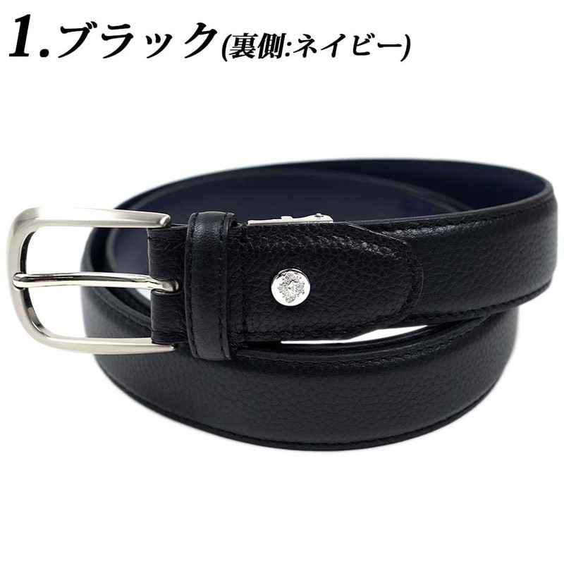 Orobianco ORB-010822D Men's Business Belt, Market, Made in Japan, Cowhide