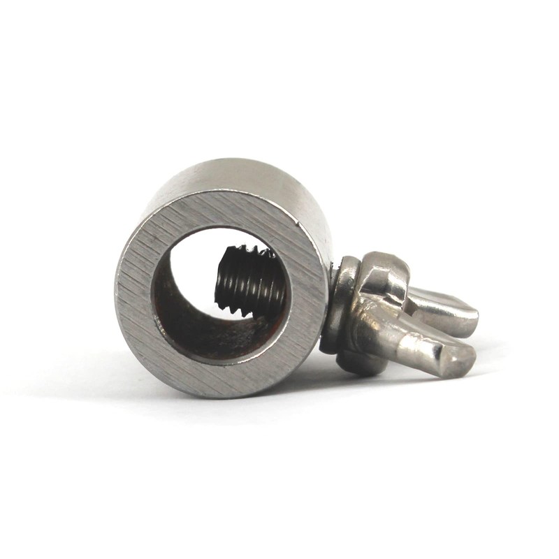 (6 Pieces) M6 Hand Twist Wire Rope Clamp 304 Stainless
