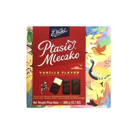 Ptasie Mleczko Vanilla Flavor Marshmallow in Dark Chocolate