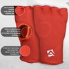 AQF Boxing Inner Gloves Elasticated Fist Protector Mitts Bandages Alternative