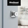 Kwikset Maven Interior Privacy Door Knob with Lock, Square Door