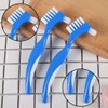 IBXWMNG Set of 4 Denture Brushes, Denture Brushes with Double