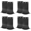 MAGICLULU 4 Pcs Automatic Soap Dispenser Drip Trays Wall Mounted