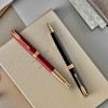 Parker Sonnet Ballpoint Pen | Black Lacquer with Gold Trim