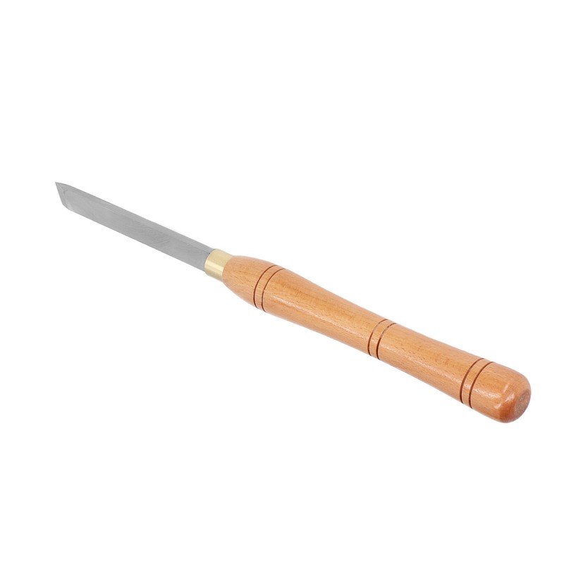 Skew Chisel HSS Lathe Turning Tool Ergonomic Beech Handle Lathe