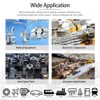 Hilitchi 500 Pcs 11 Size SAE Precision Bearing Steel Ball