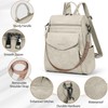 Backpack Purse for Women Leather Anti-Theft Travel Backpack Purse