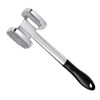 BESTOYARD Meat Tenderizer Meat Cutting Aluminum Double Sided Meat Hammer