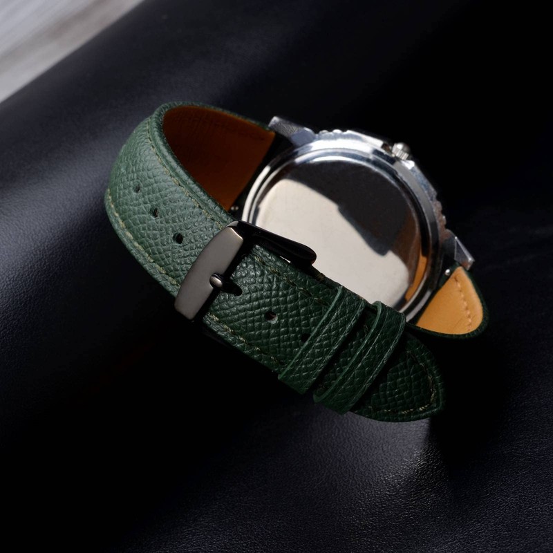 BISONSTRAP Watch Band, 0.7 inch (18 mm), 0.8 inch (20