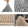 Hapihom Waffle Bath Mat, 24x36in Super Absorbent Non Slip Bath