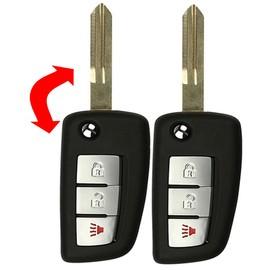 KeylessCanada © Upgraded 2 New Replacement Keyless Entry Remotes Control and 2 transponder Ignition Keys Fob KBRASTU15 N104T