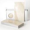 Es Deco Marble Style Tile Sheet Kitchen Tile Sticker Waterproof