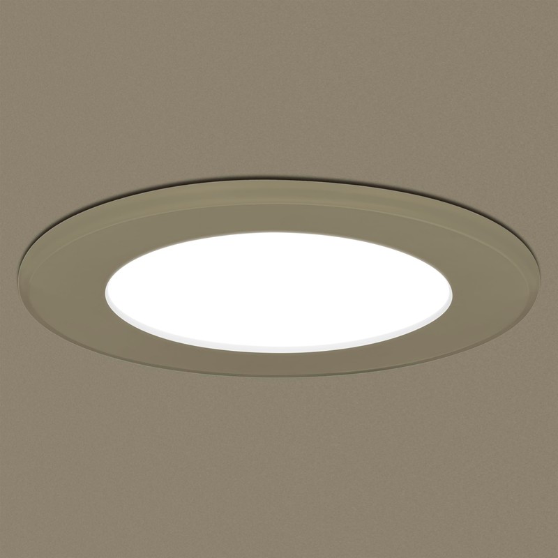 LEDVANCE 4" Night Ring Recessed Ceiling Downlight with Night Light,