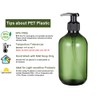 3 x 500 ml pump bottles, shampoo bottle, dispenser bottle,