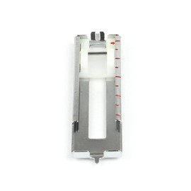 Gritzner Knopflochfuß (Metall) / Knopflochleiste für Nähmaschinen mit Obertransport (5mm Stichbreite) z.B Tipmatic 1035, 1037, 6122, 6152