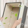 AURMOO Storage Box, 58 L Boxes Storage, Storage Basket, Foldable,