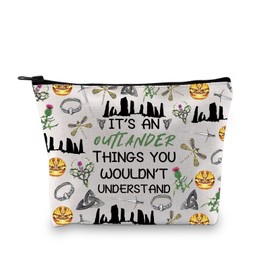 PLITI Outlander Gift Scottish Thistle Gifts It's an Outlander Things You Wouldn't Understand Scottish Fans Makeup Bag (Outland Thing bagU)