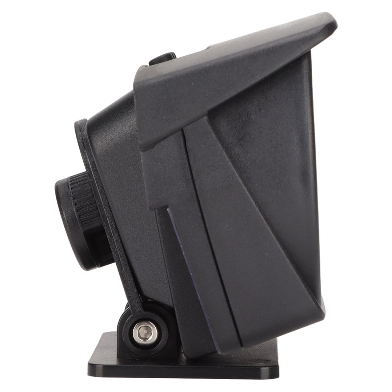 Black Vehicle HUD Display Multifunction OBD HUD Gauge 9 Alarm