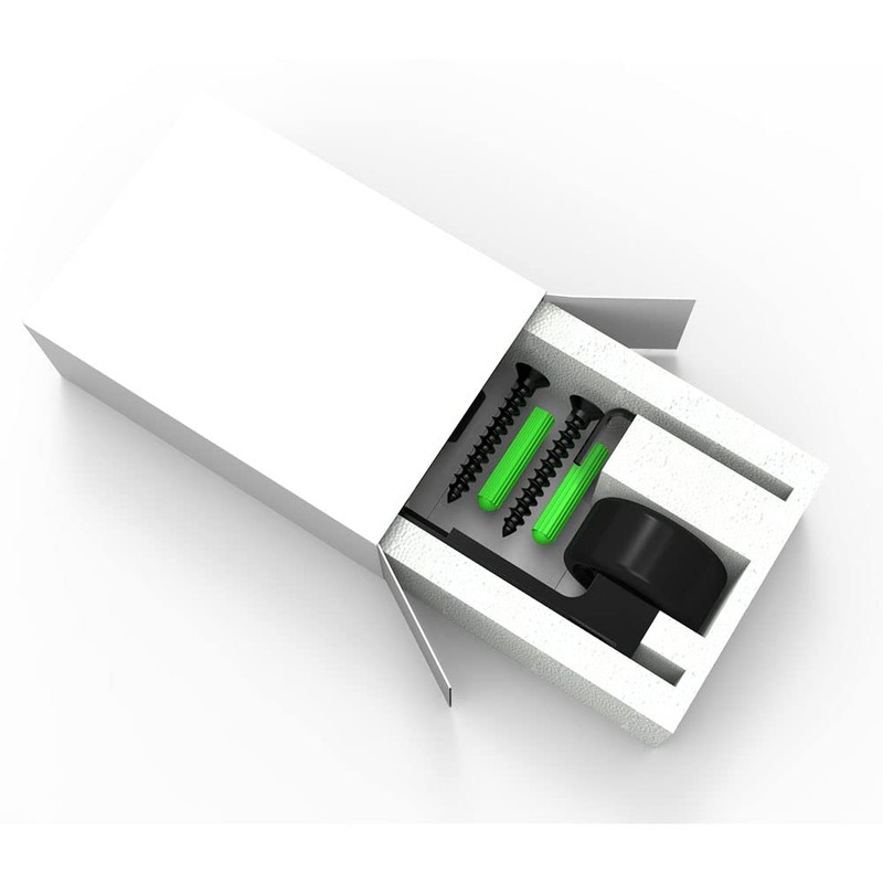 ETIASQSA Sliding Barn Door Adjustable Roller Floor Guide Wall/Door Bottom