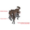 OEM M-1447-BEBR Sinister Bronze Rear Tailgate Emblem Overlay Made for