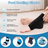 Cooling Cuff Foot, Reusable Cool Ankle Brace, Ice Pack Gel