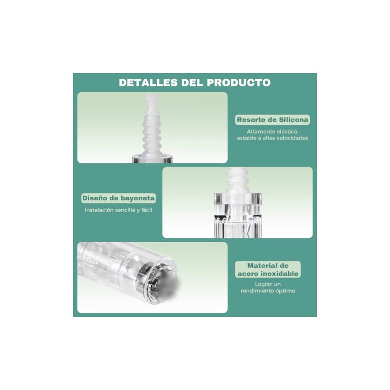 30PCS Recambios Nano de Repuesto, Diseño de Encaje a Presión,