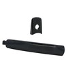 PLDDE Black Exterior Door Handle Front Driver Left Side Compatible