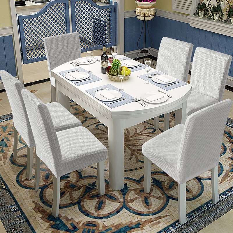 Genina Waterproof Chair Covers for Dining Room Set of 4