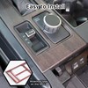 HIRUFAIT Gear Shift Panel Cover Trim for Toyot@ Tundra 2022-2025