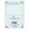 Xpress Yourself Loving Memory Graveside Memorial Card & Holder 5.75
