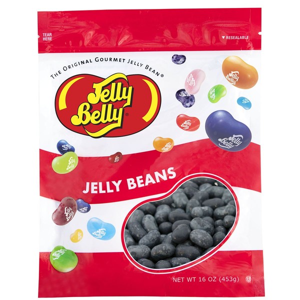 Jelly Belly Plum Jelly Beans - 1 Pound (16 Ounces) Resealable Bag - Genuine, Official, Straight from the Source