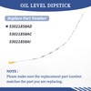 Getfarway Engine Oil Level Dipstick 53021858AD Compatible with Jeep Grand