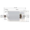 ChgImposs RS550 DC Motor 18V 23000 RPM High Speed DC