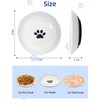4 Pack Cat Food Bowl Whisker Friendly,Anti Whisker Fatigue Cat